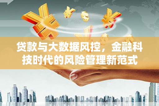 临淄贷款与大数据风控，金融科技时代的风险管理新范式