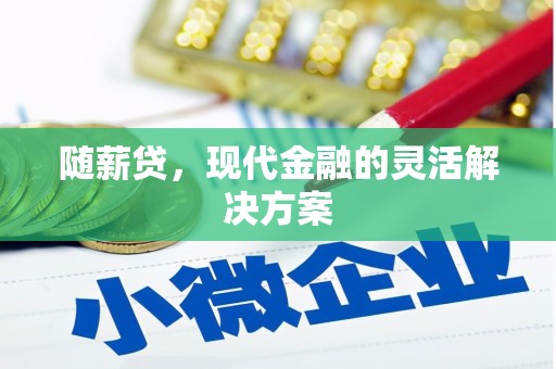 崇州随薪贷，现代金融的灵活解决方案