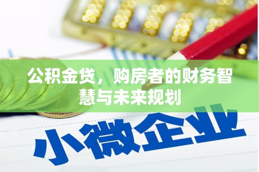灵武公积金贷，购房者的财务智慧与未来规划