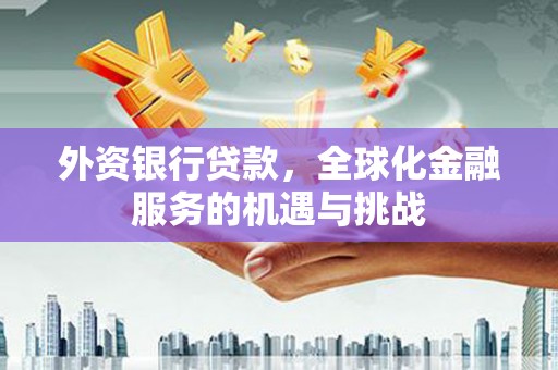 建宁外资银行贷款，全球化金融服务的机遇与挑战