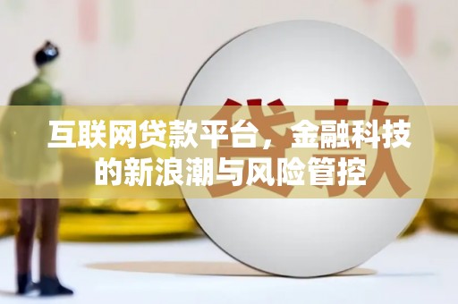 双溪互联网贷款平台，金融科技的新浪潮与风险管控
