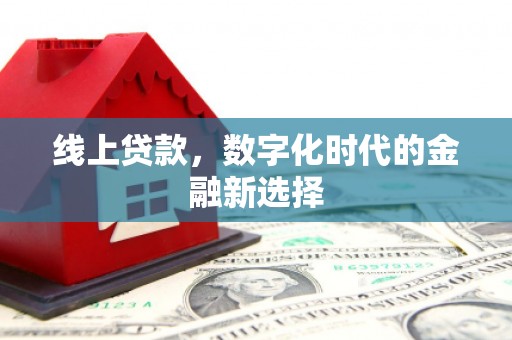 金城线上贷款，数字化时代的金融新选择
